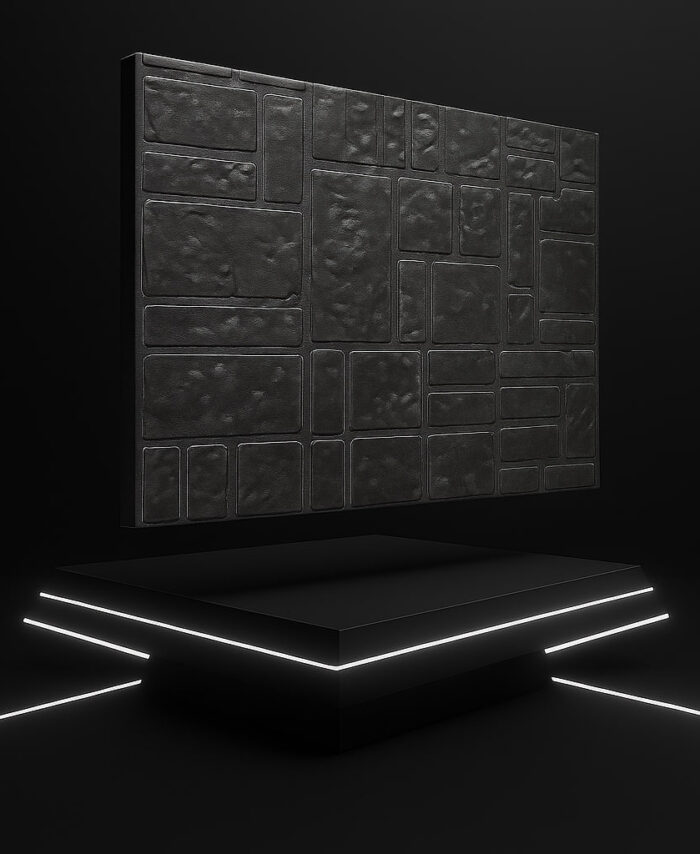 Mixed Stone Patterned Fiber Cement Panel