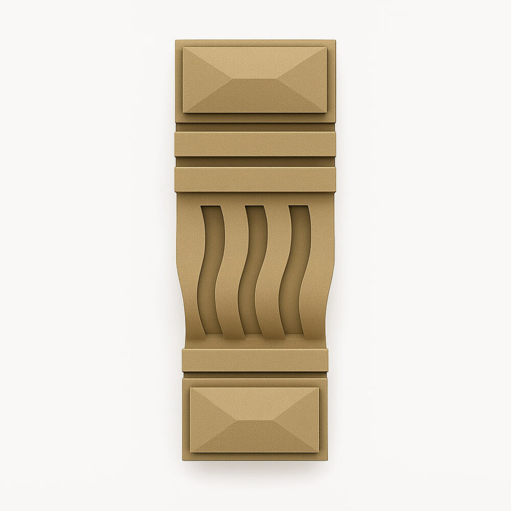 Vertical Wave Side Decorative Panel  – SYD-0002