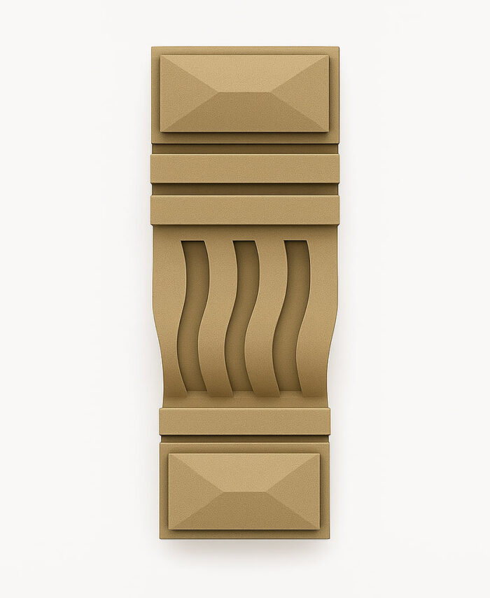 Vertical Wave Side Decorative Panel  – SYD-0002