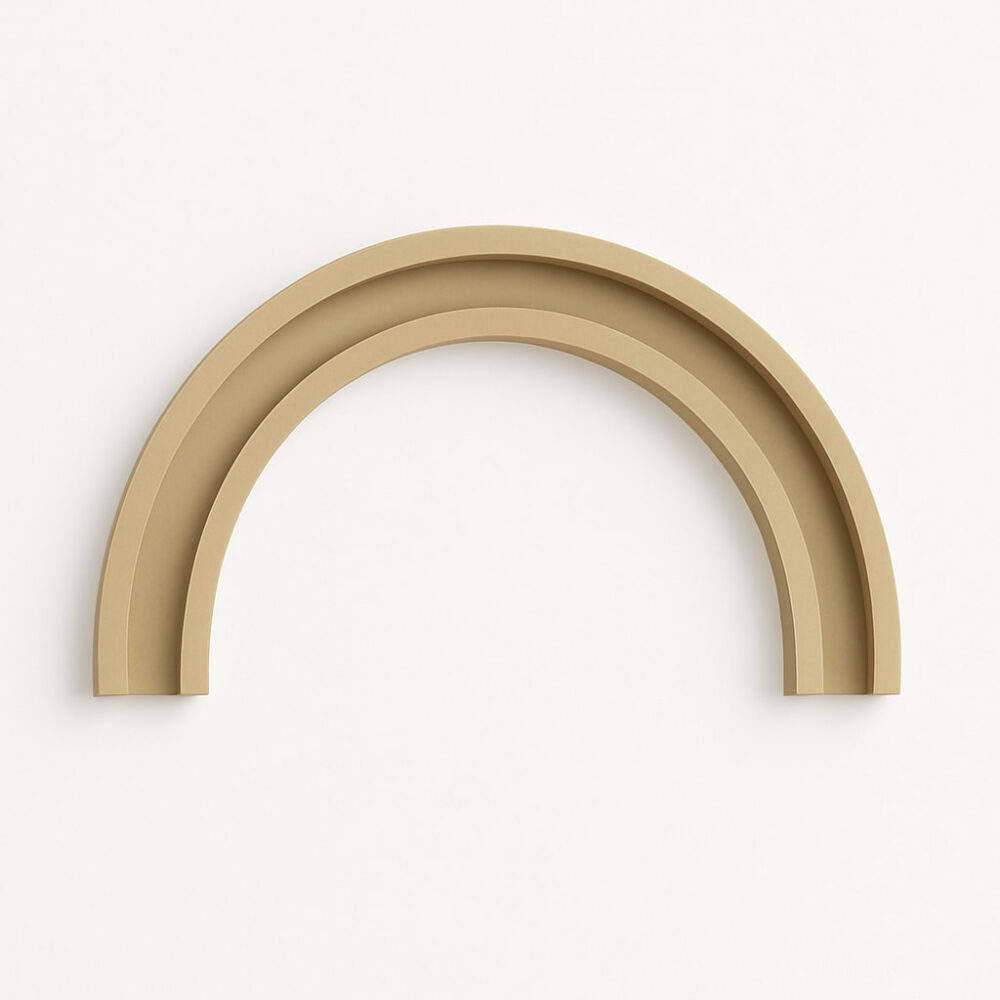Decorative Grooved Arch Molding-SDS-0002