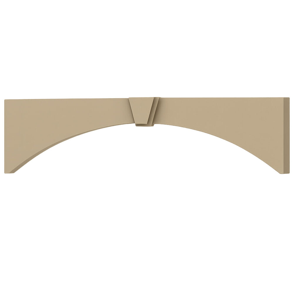 Decorative Arched Crown Element-STC 0009