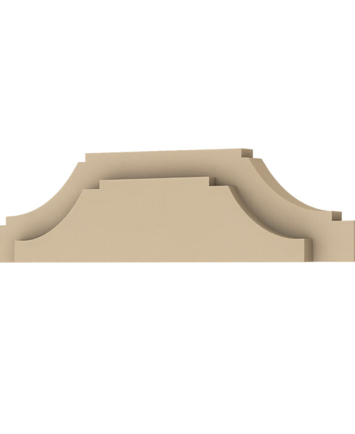 Decorative Pediment Crown Element - STU 0002