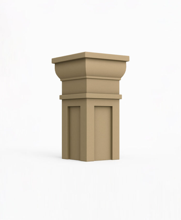 SKB-0002 Classical Decorative Post Cap (Corner Profile Topper)