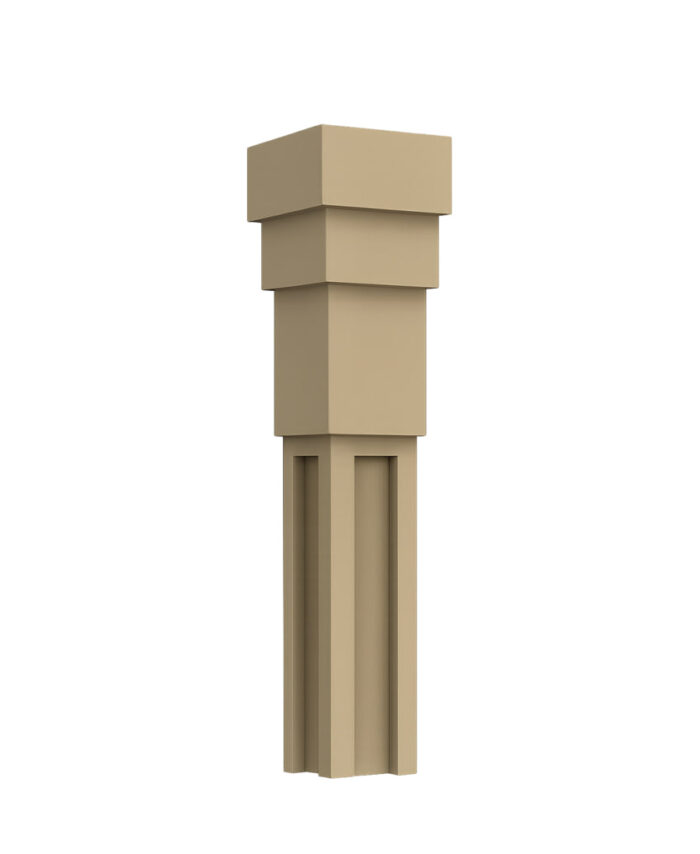 SKB-0004 – Decorative Corner Post Cap Profile