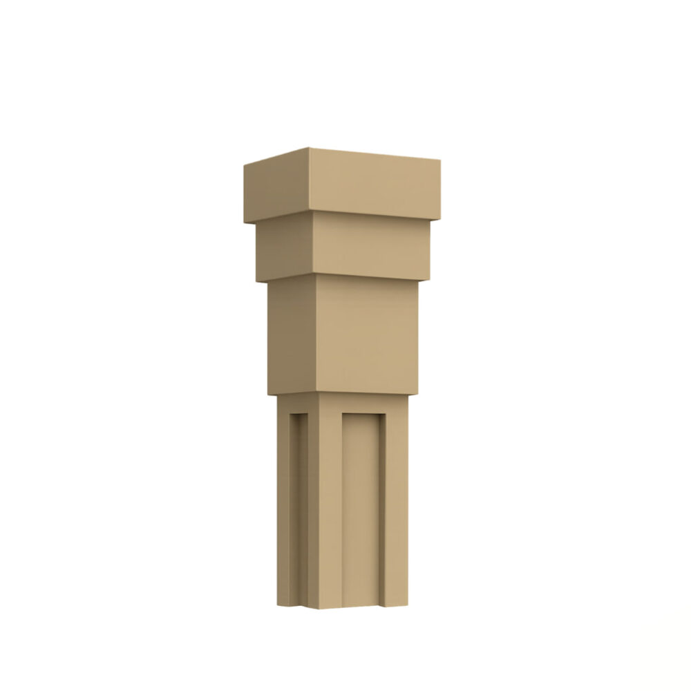 SKB-0005 – Decorative Corner Post Cap Profile