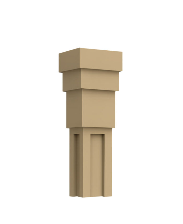 SKB-0005 – Decorative Corner Post Cap Profile