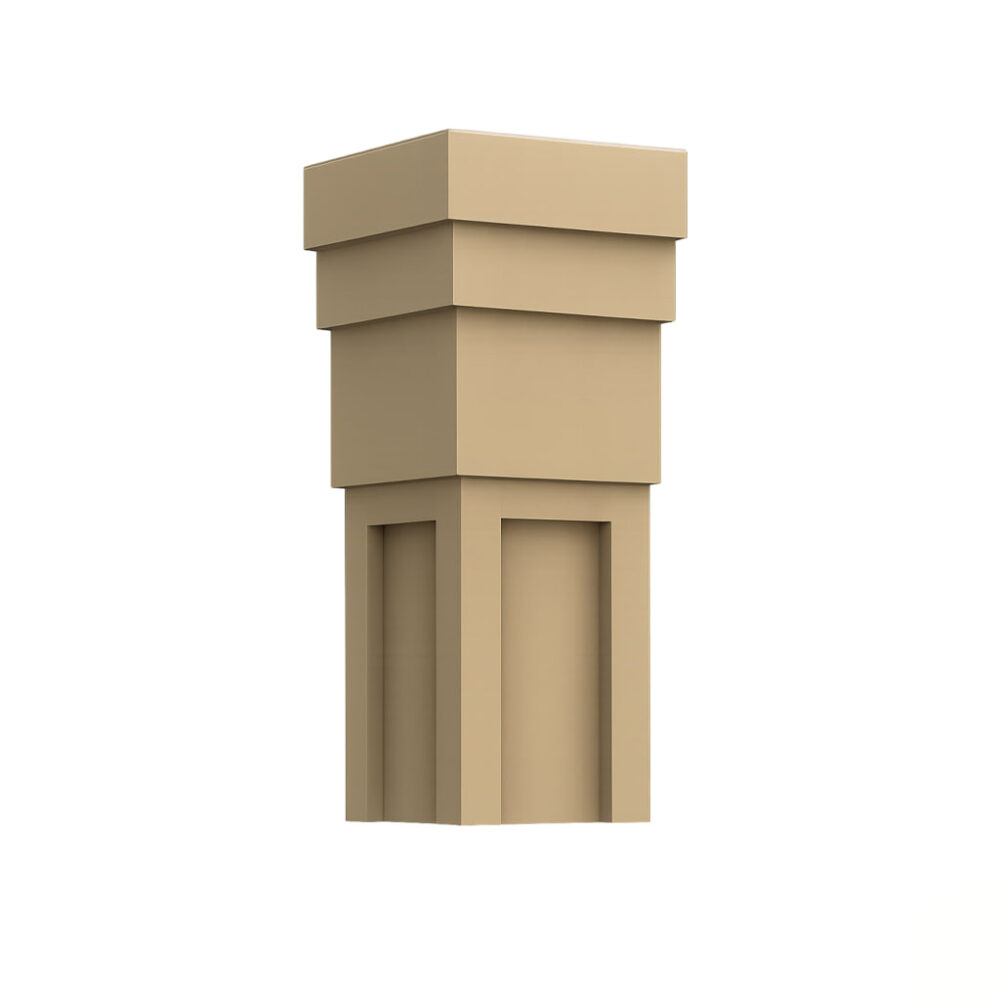 SKB-0006 – Decorative Corner Post Cap Profile