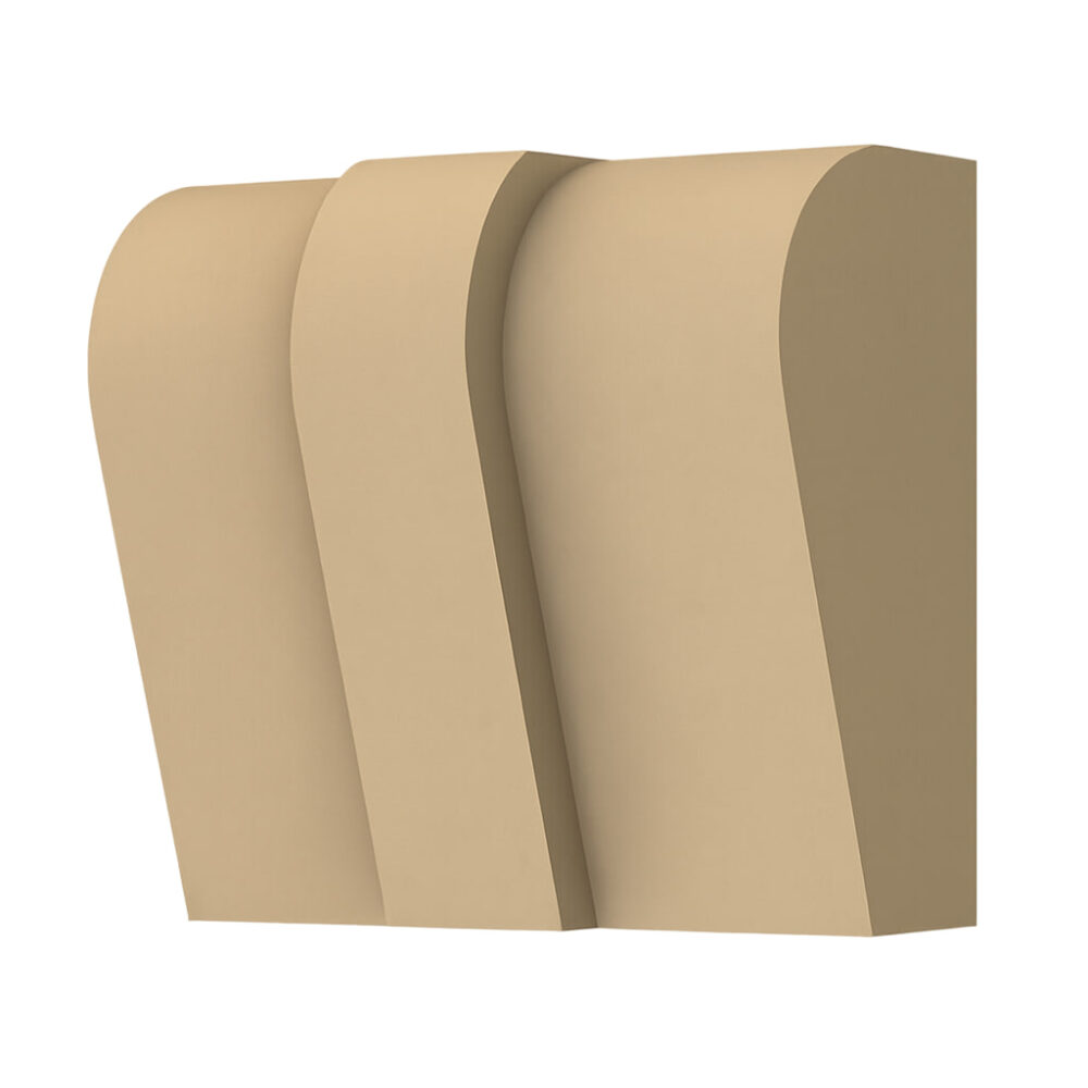 SKT-0004 – Decorative Side Panel with Smooth Curved Finish