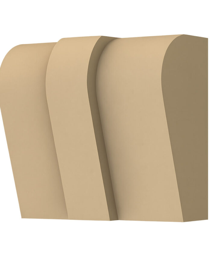 SKT-0004 – Decorative Side Panel with Smooth Curved Finish