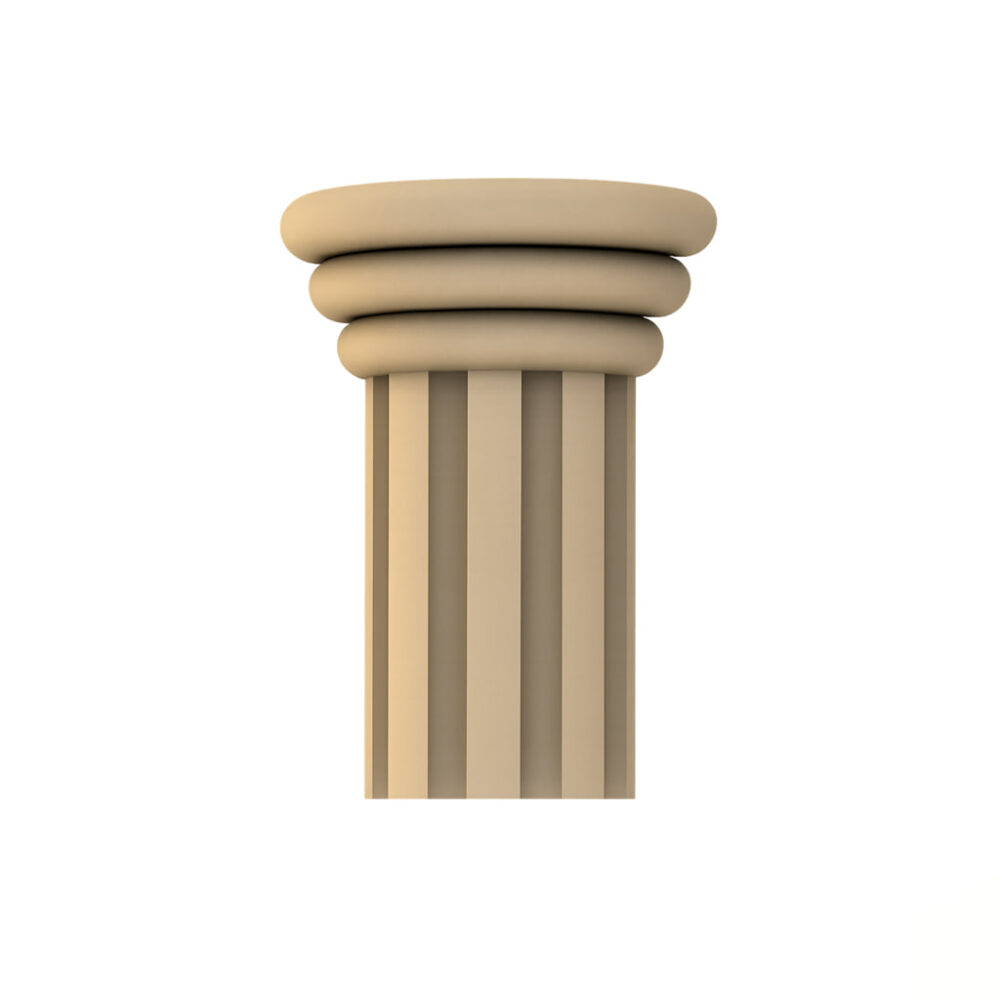 SSB-0201 – Rounded Classical Pilaster Capital