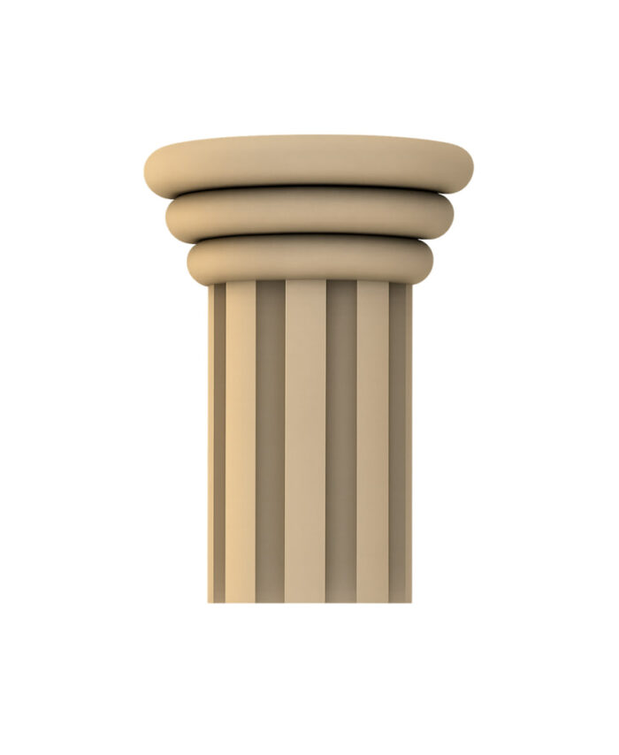 SSB-0201 – Rounded Classical Pilaster Capital