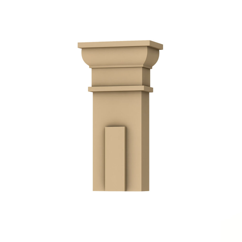 SSB-0801 – Square Base Decorative Pilaster Head