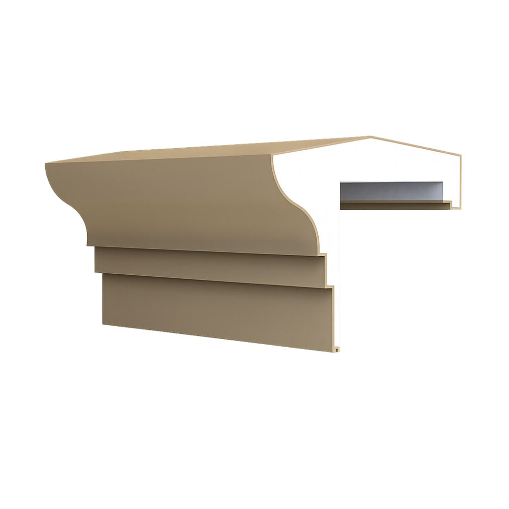 SHR-0002 – Layered Arched Decorative Wall Cap