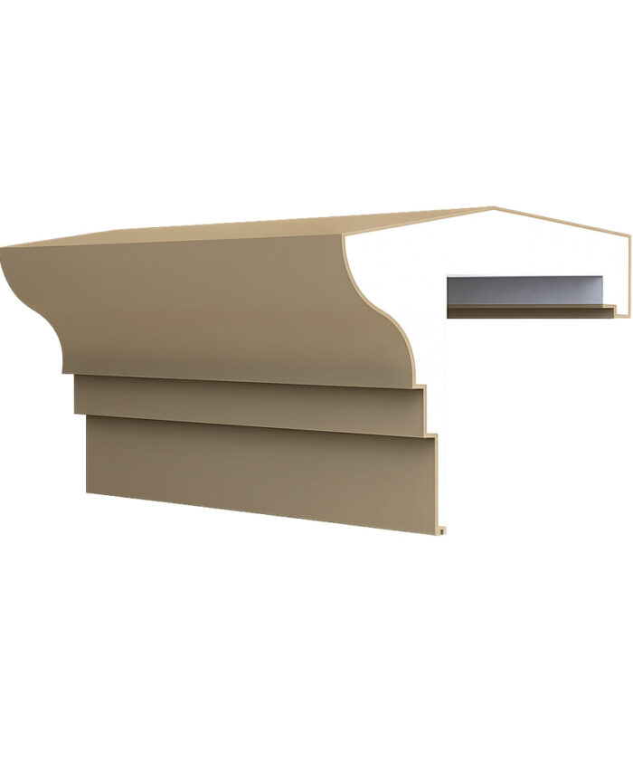 SHR-0002 – Layered Arched Decorative Wall Cap