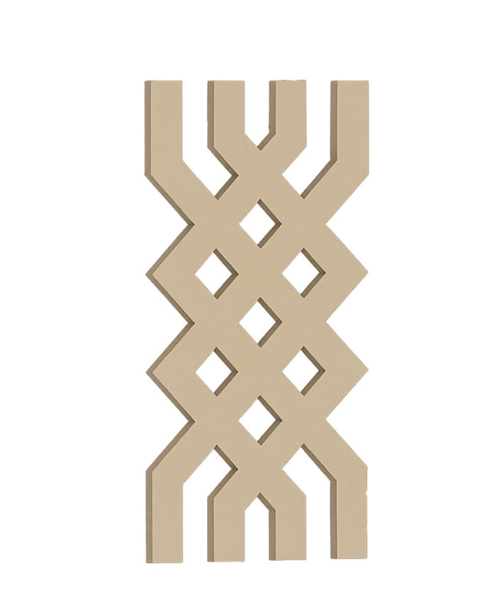 SMO-0001 – Geometric Decorative Wall Motif Panel