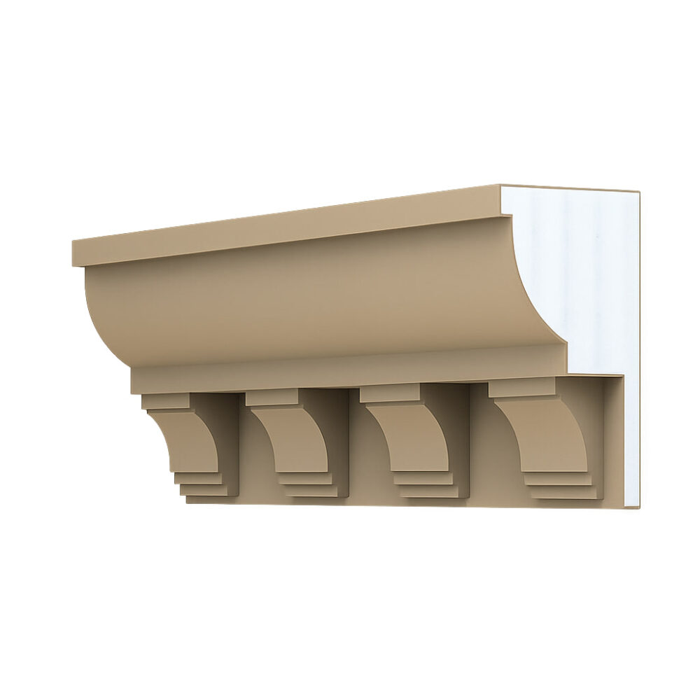 SKS-0013 – Decorative Floor Cornice with Console Details