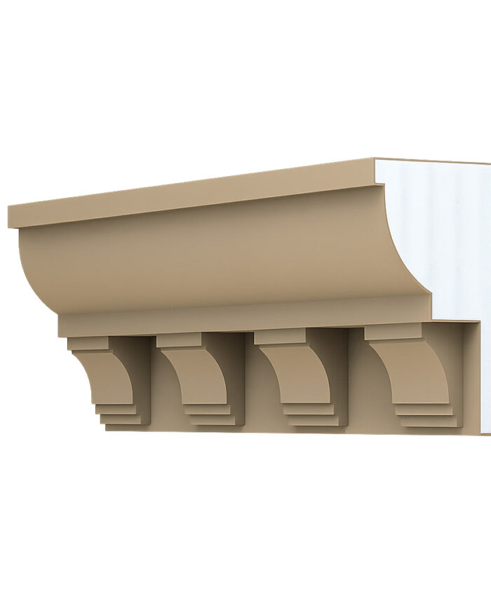 SKS-0013 – Decorative Floor Cornice with Console Details