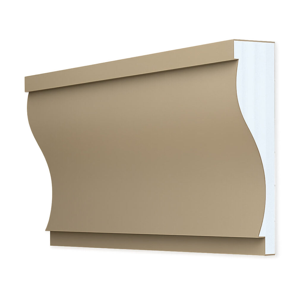 SKS-0015 – Classic Floor Cornice with Deep Curved Profile