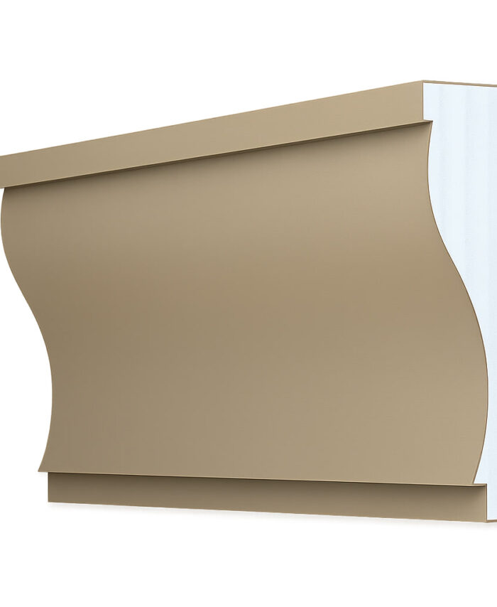 SKS-0015 – Classic Floor Cornice with Deep Curved Profile