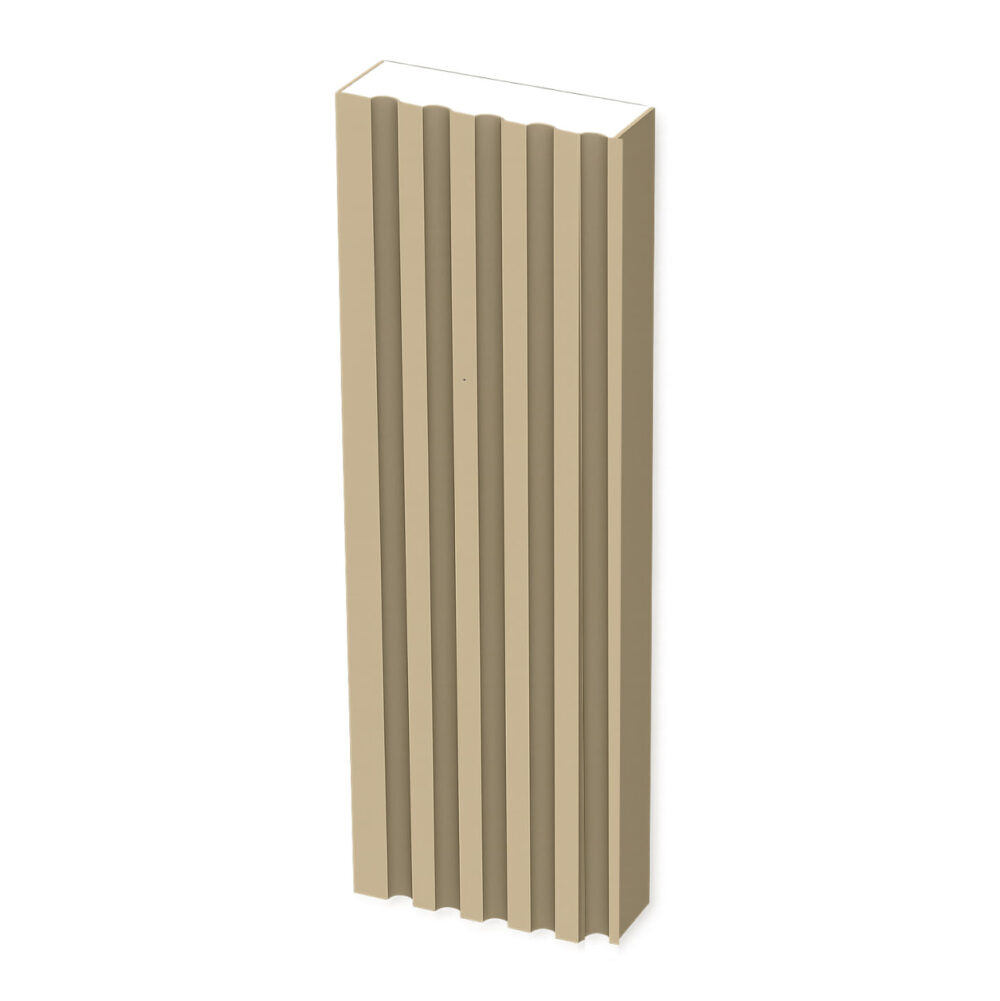 SST-0301 – 25×10 cm Fluted Rectangular Column