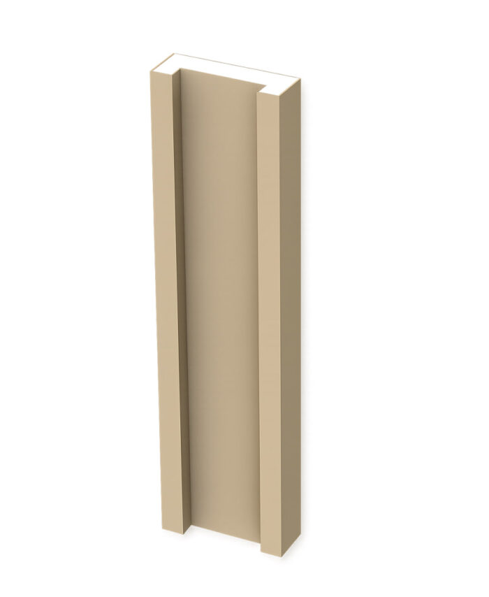 SST-0601 – 25×10 cm U-Groove Rectangular Column
